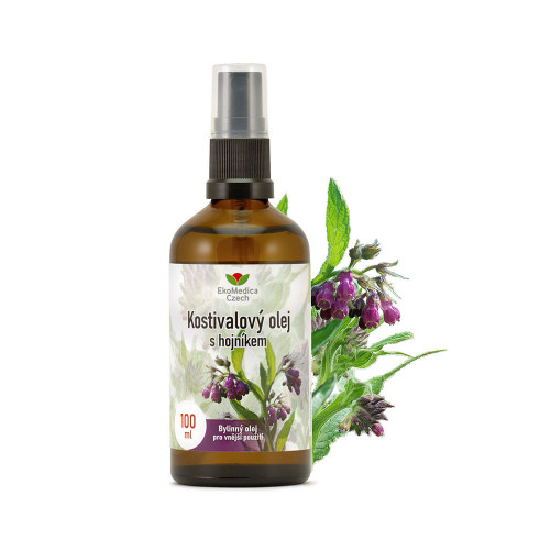 Kostivalový olej s hojníkem 100 ml