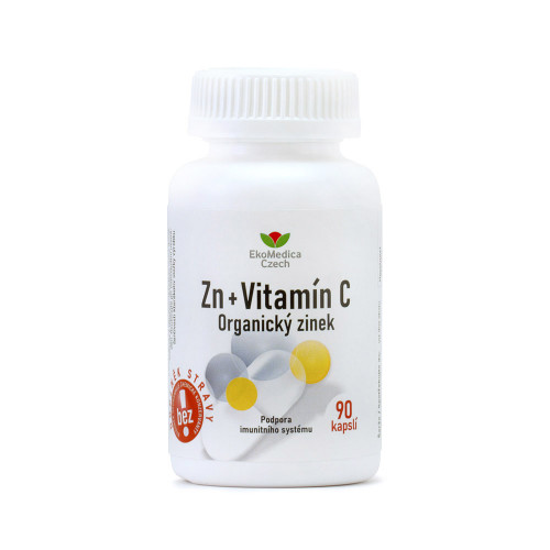 Zn + vitamín C 90 kapslí