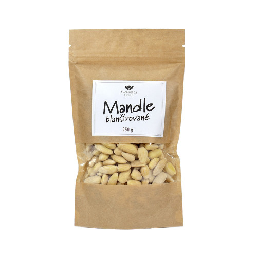 Mandle natural loupané 250 g