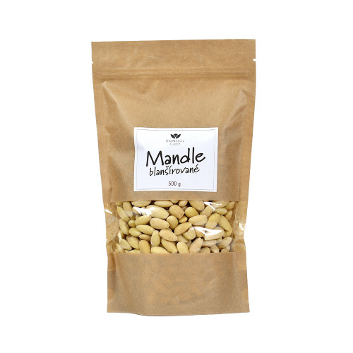 Mandle natural loupané 500 g